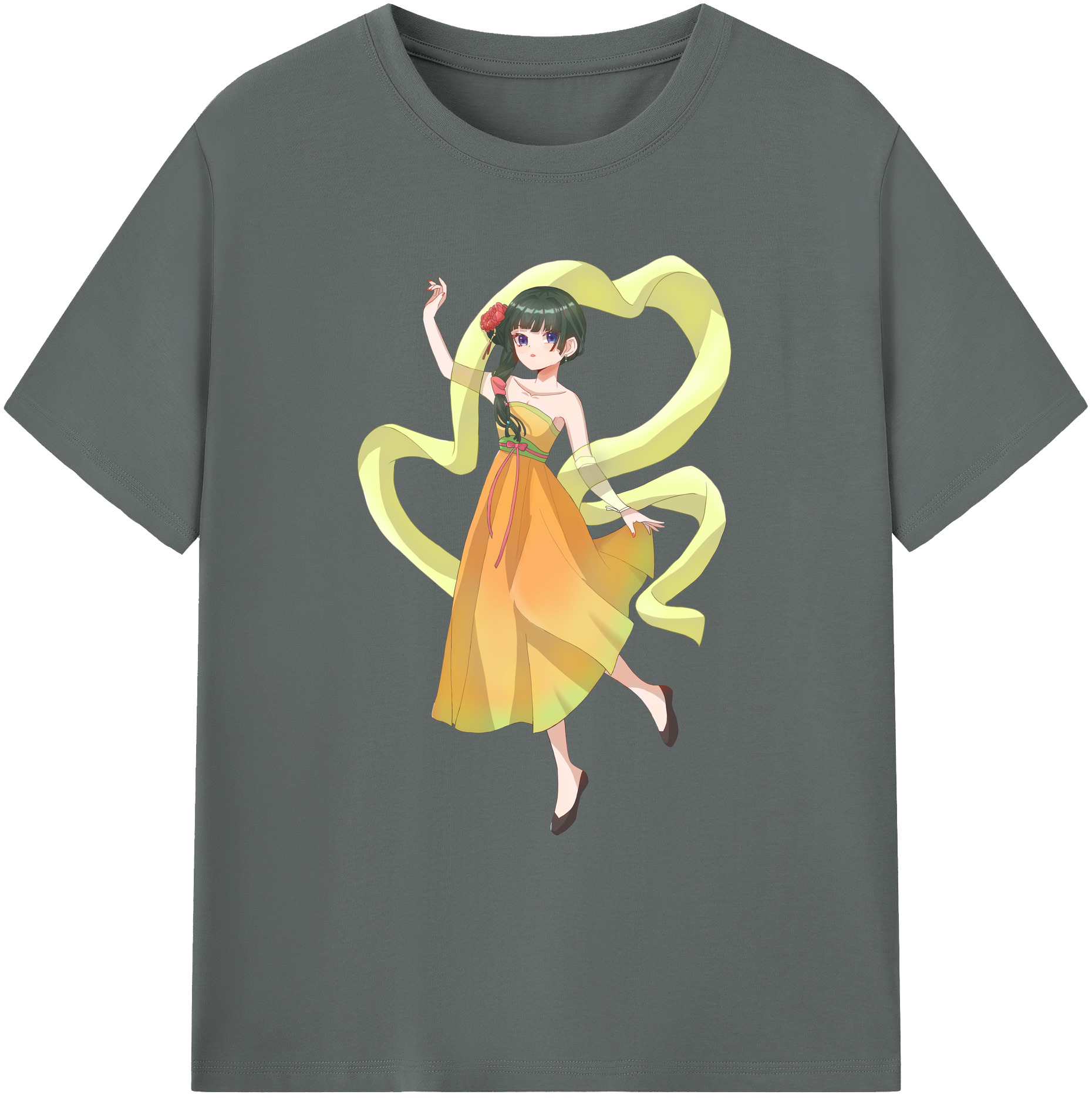 （画像用） 薬屋のひとりごと The Apothecary Diaries 綿100％ メンズ半袖Tシャツ｜肌触りやわらか＆通気性